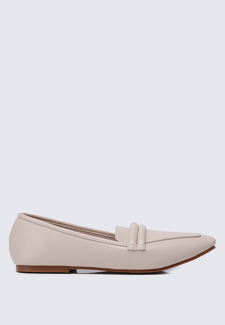 Aaliyah Comfy Loafers In AlmondShoes - myballerine