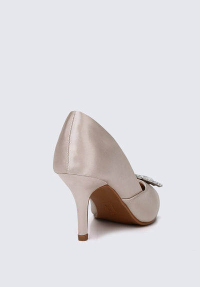 Adelyn Comfy Pumps In Champagne - myballerine