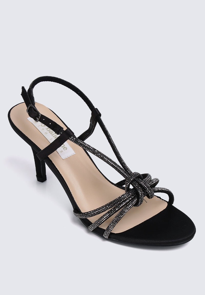 Alaia Comfy Heels In Black - myballerine