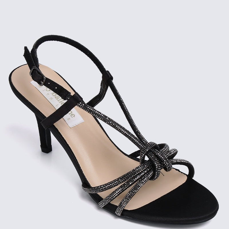 Alaia Comfy Heels In Black - myballerine