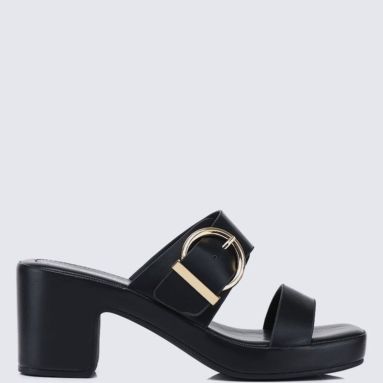 All Day Walk Comfy Wedges In BlackShoes - myballerine