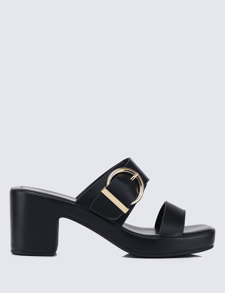 All Day Walk Comfy Wedges In BlackShoes - myballerine