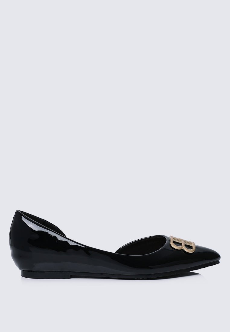 Amina Comfy Ballerina In BlackShoes - myballerine