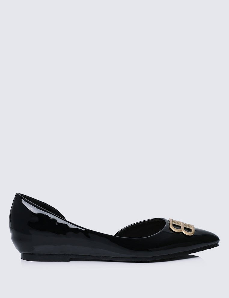 Amina Comfy Ballerina In BlackShoes - myballerine