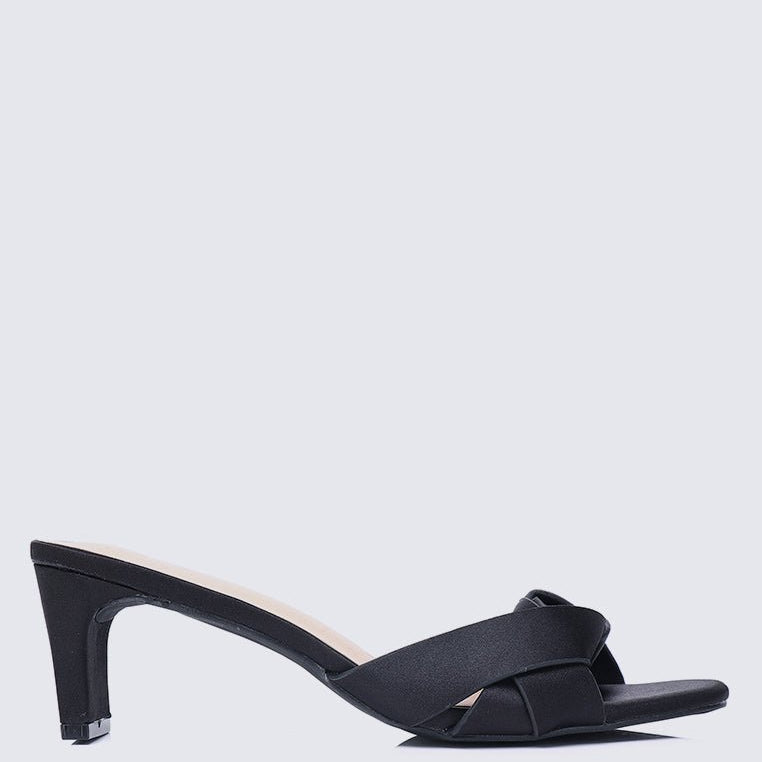 Anne Comfy Heels In Black - myballerine