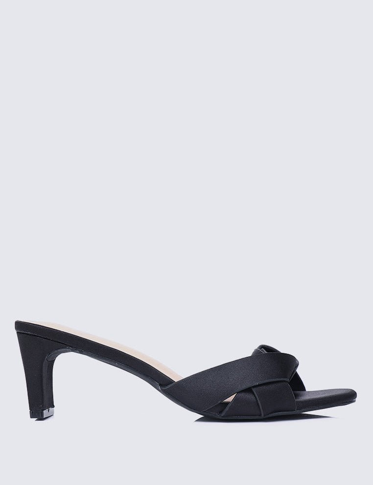 Anne Comfy Heels In Black - myballerine