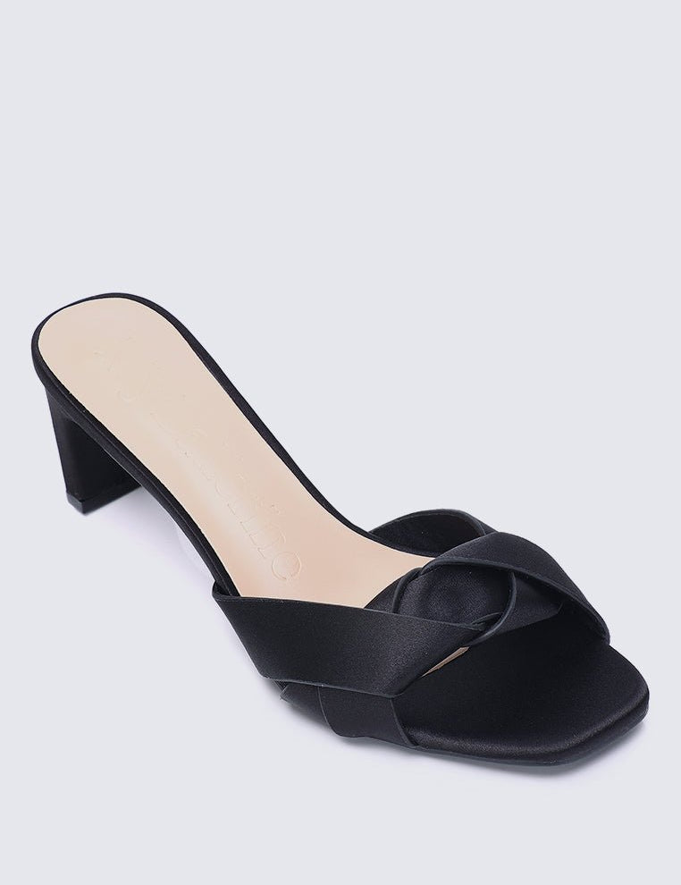 Anne Comfy Heels In Black - myballerine