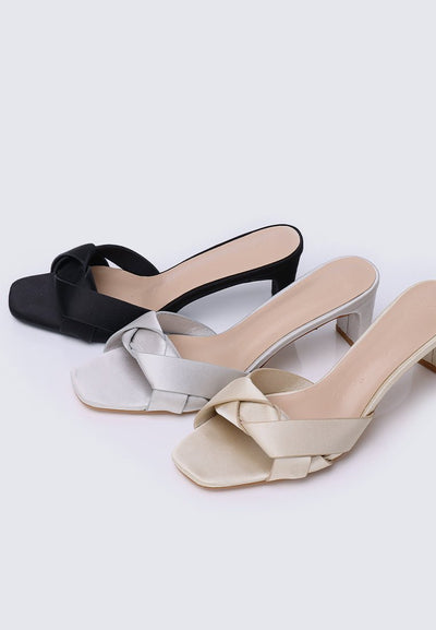 Anne Comfy Heels In Nude - myballerine