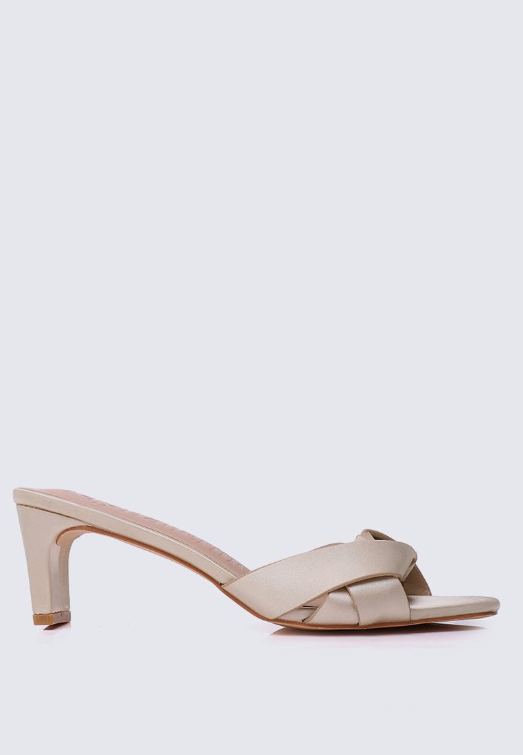 Anne Comfy Heels In Nude - myballerine