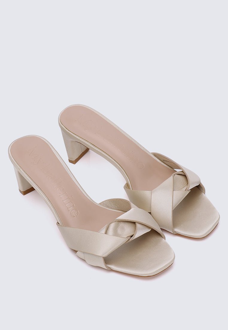 Anne Comfy Heels In Nude - myballerine