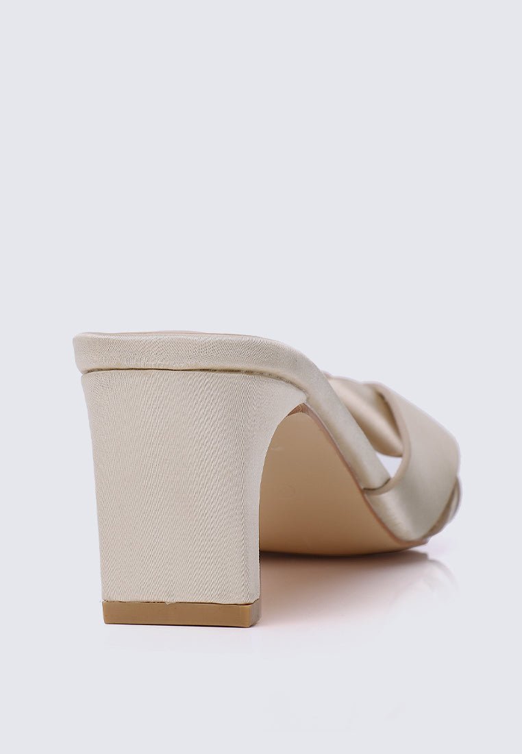 Anne Comfy Heels In Nude - myballerine