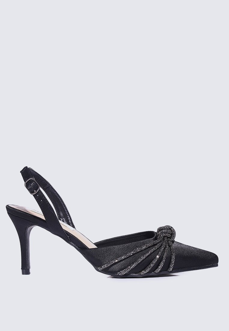 Arielle Comfy Heels In BlackShoes - myballerine