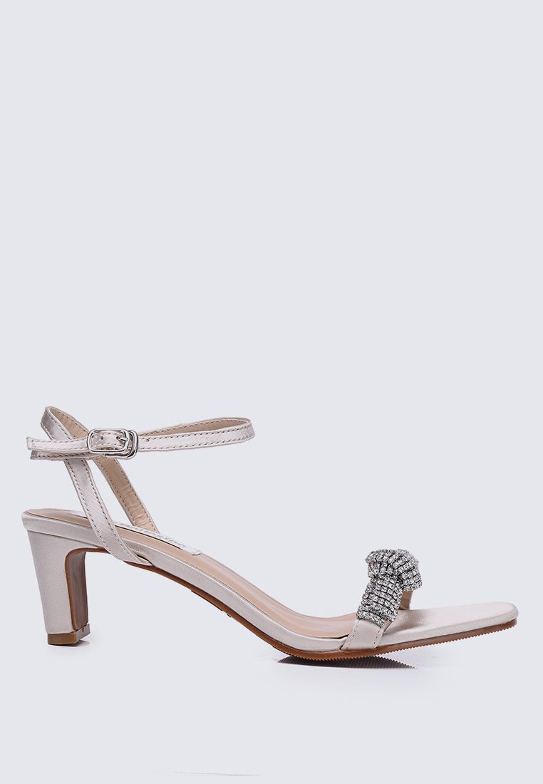 Audrey Comfy Heels In Almond - myballerine