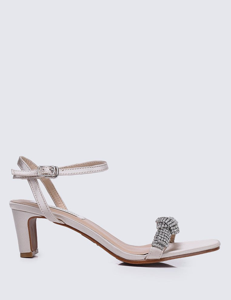 Audrey Comfy Heels In Almond - myballerine