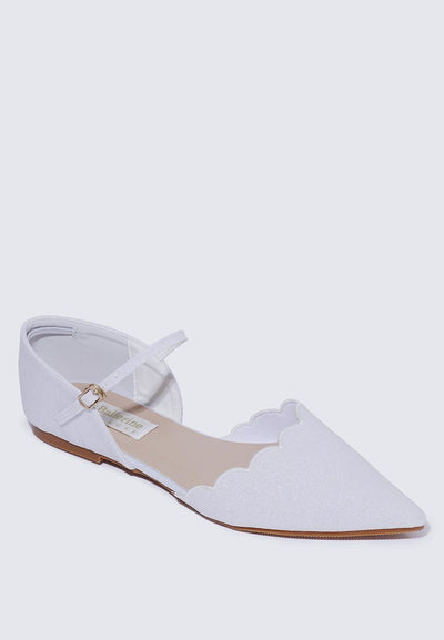 Azzurra Comfy Ballerina In Ivory - myballerine