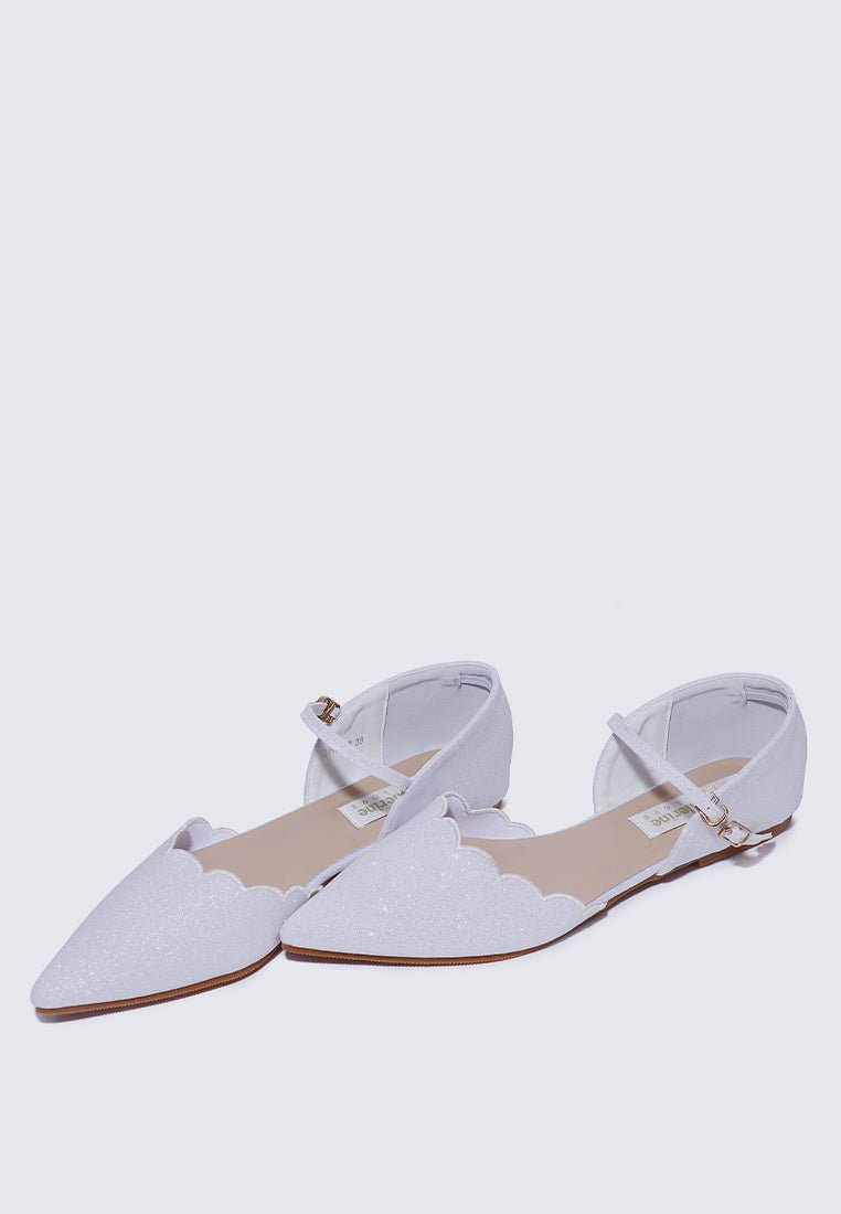 Azzurra Comfy Ballerina In Ivory - myballerine