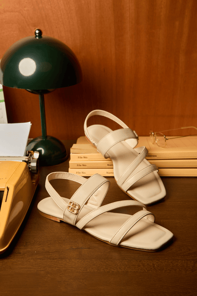 Bellissa Comfy Sandals In AlmondShoes - myballerine
