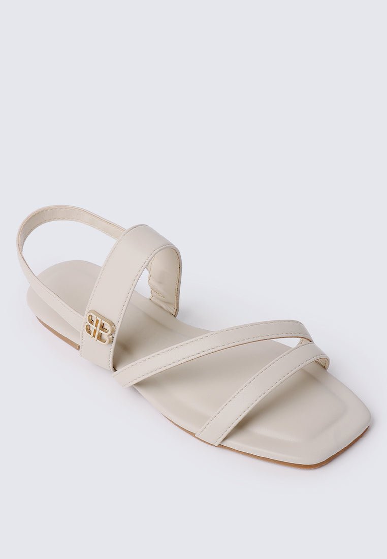 Bellissa Comfy Sandals In AlmondShoes - myballerine