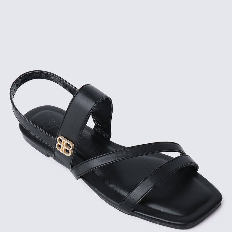 Bellissa Comfy Sandals In BlackShoes - myballerine