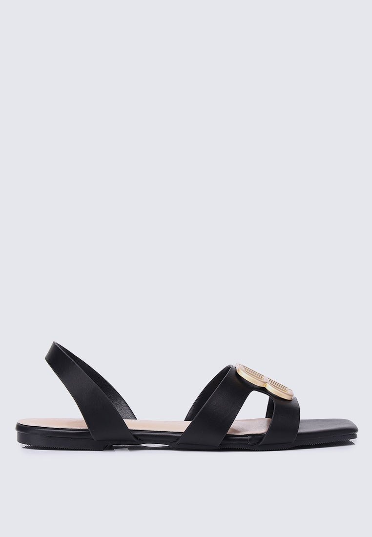 Berenice Comfy Sandals In BlackShoes - myballerine