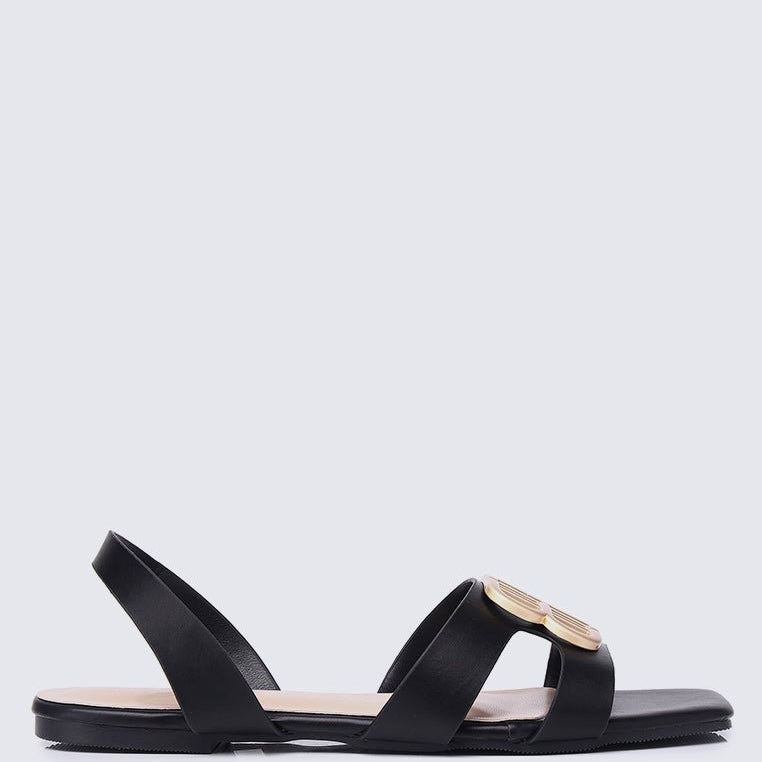 Berenice Comfy Sandals In BlackShoes - myballerine