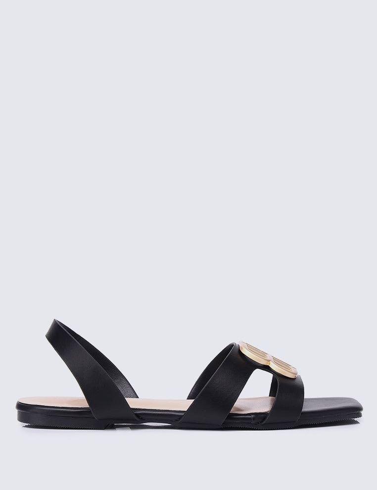 Berenice Comfy Sandals In BlackShoes - myballerine