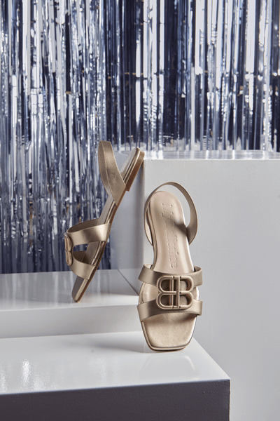 Berenice Comfy Sandals In GoldShoes - myballerine
