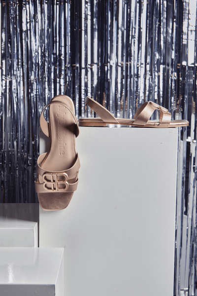 Berenice Comfy Sandals In Rose GoldShoes - myballerine