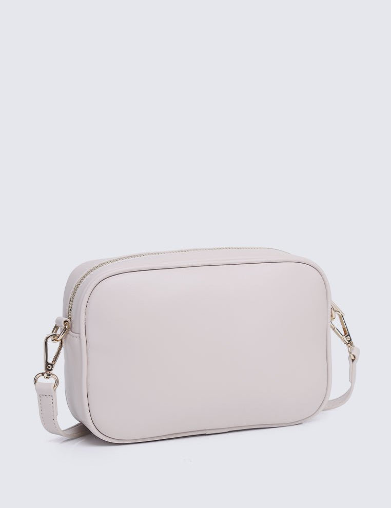 Bianca Shoulder Bag In Almond - myballerine