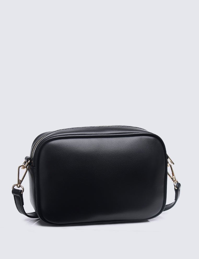 Bianca Shoulder Bag In Black - myballerine