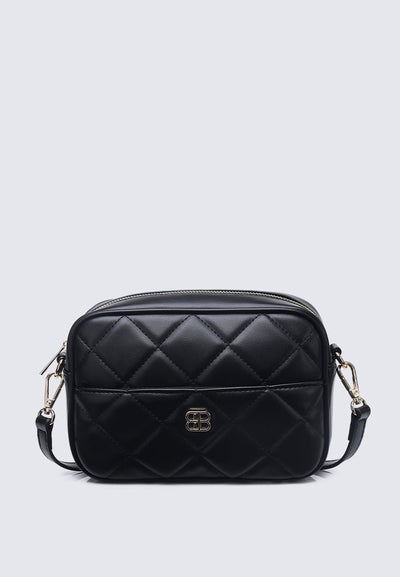 Bianca Shoulder Bag In Black - myballerine