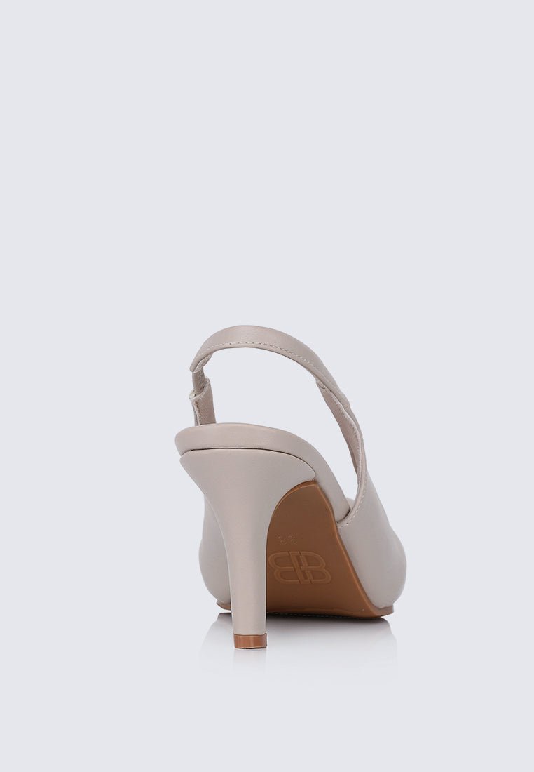 Bovis Comfy Heels In AlmondShoes - myballerine