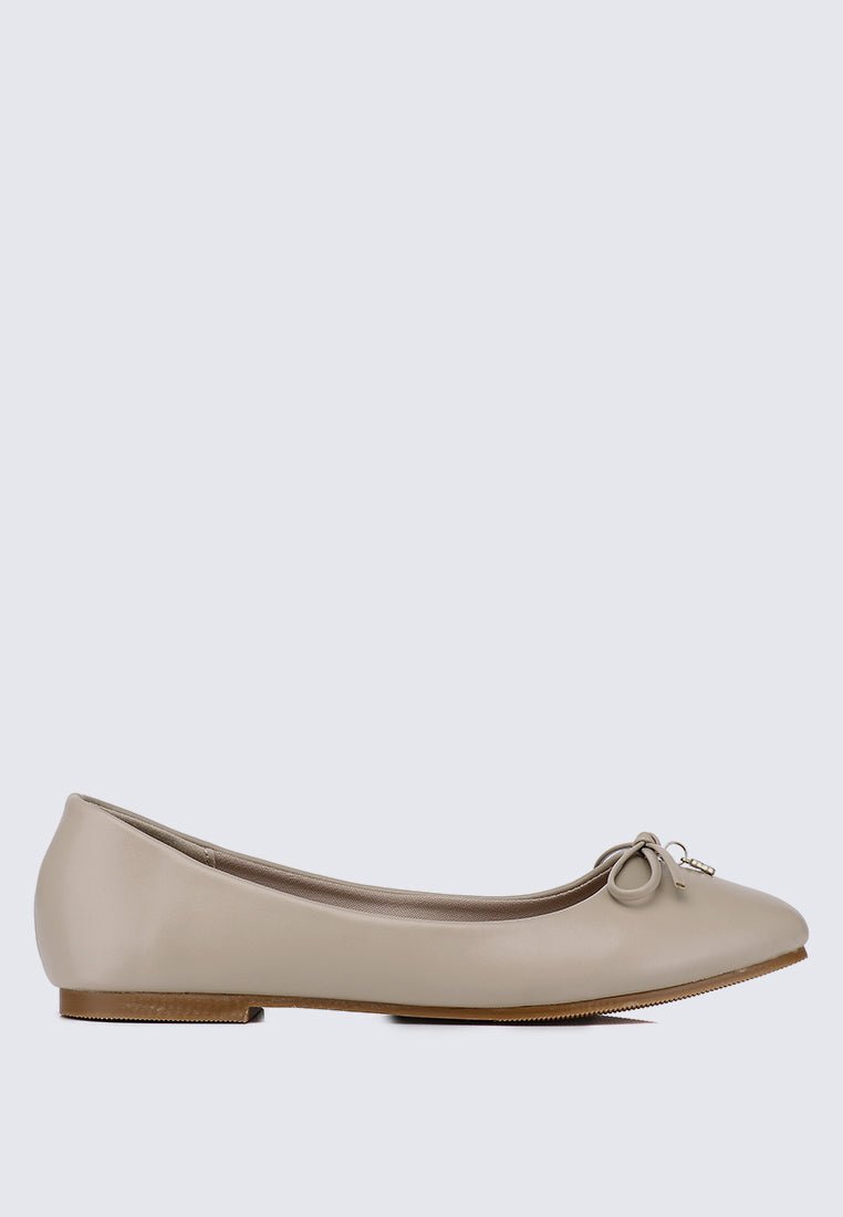 Briony Comfy Ballerina In AlmondShoes - myballerine