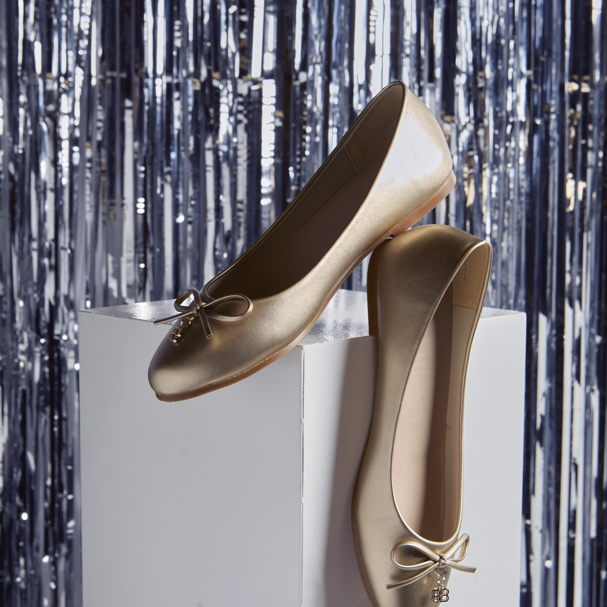 Briony Comfy Ballerina In Gold - myballerine