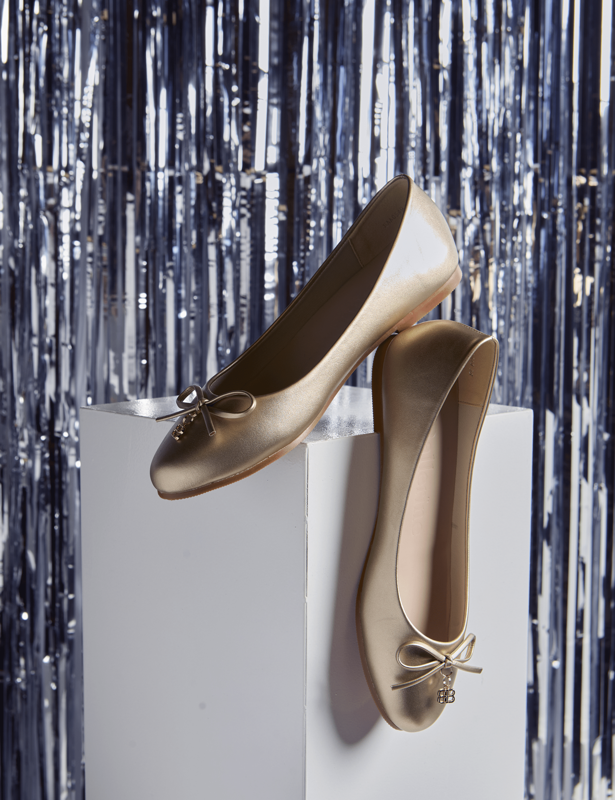 Briony Comfy Ballerina In Gold - myballerine