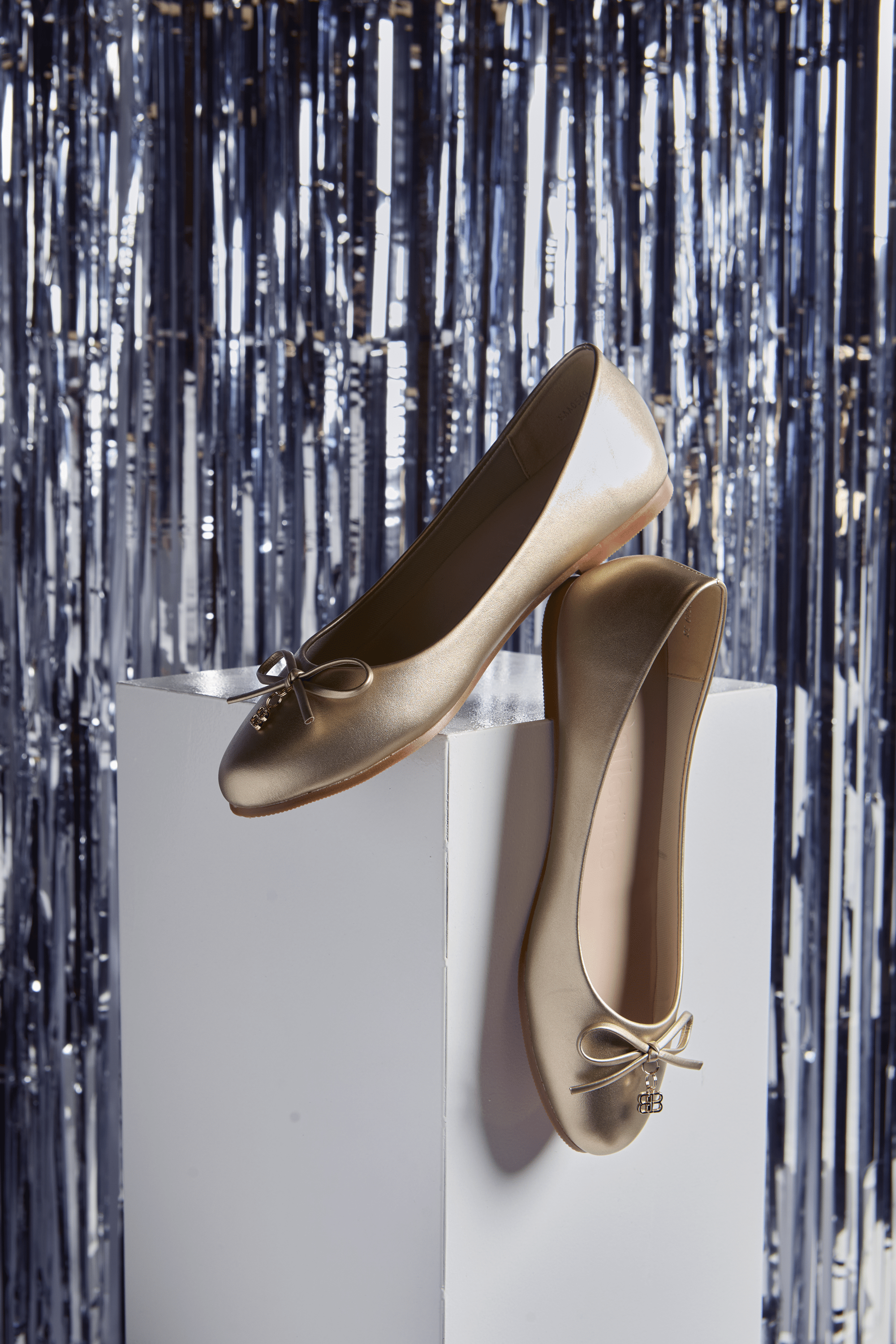 Briony Comfy Ballerina In Gold - myballerine