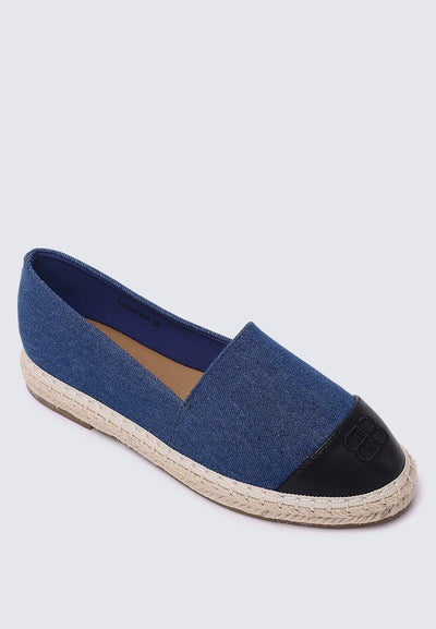 Britney Comfy Espadrilles In NavyShoes - myballerine