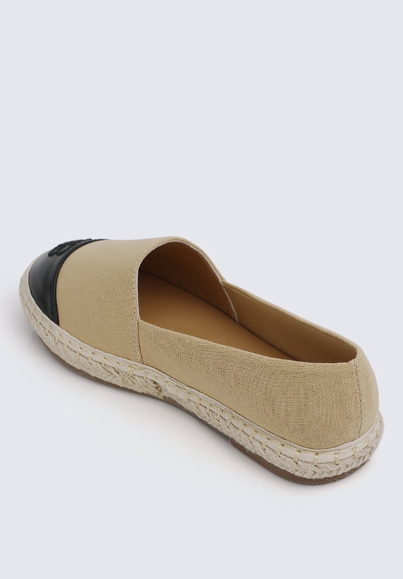 Britney Comfy Espadrilles In NudeShoes - myballerine