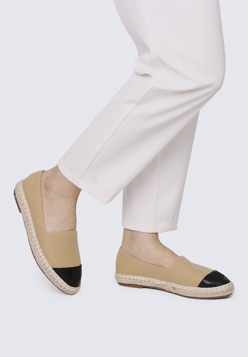 Britney Comfy Espadrilles In NudeShoes - myballerine