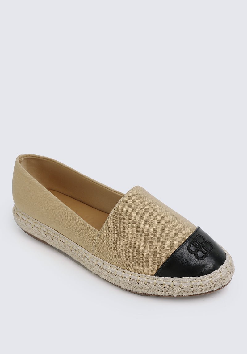 Britney Comfy Espadrilles In NudeShoes - myballerine