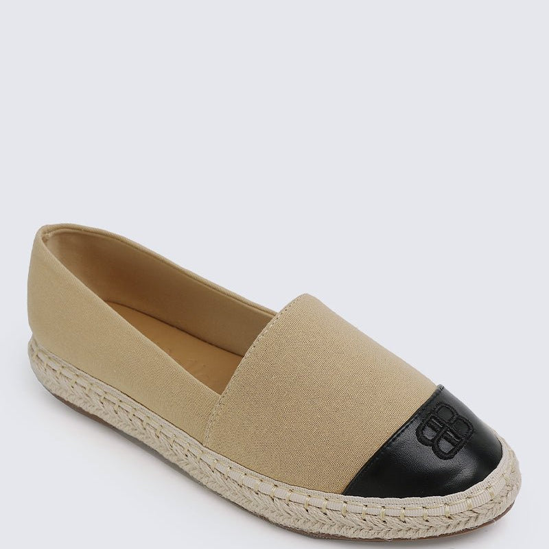 Britney Comfy Espadrilles In NudeShoes - myballerine