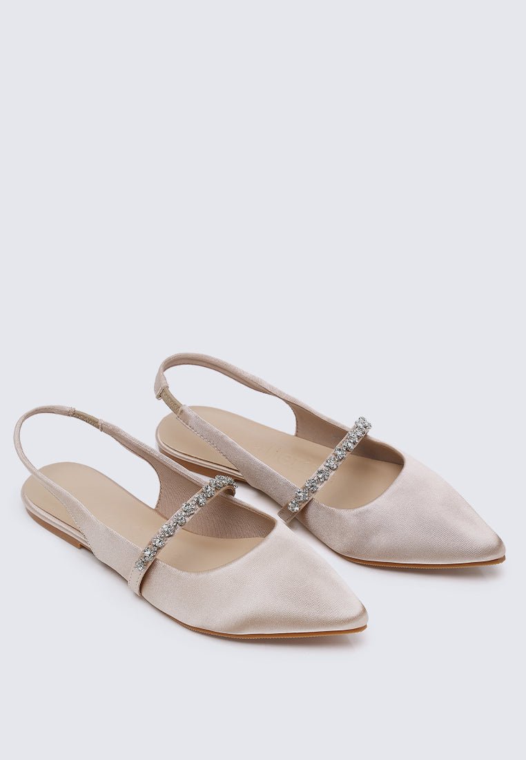 Carina Comfy Ballerina In Almond - myballerine