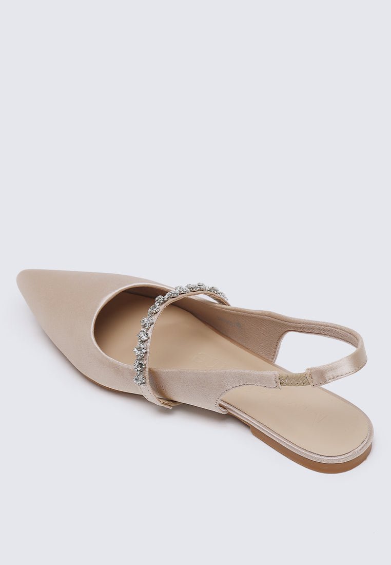 Carina Comfy Ballerina In Almond - myballerine