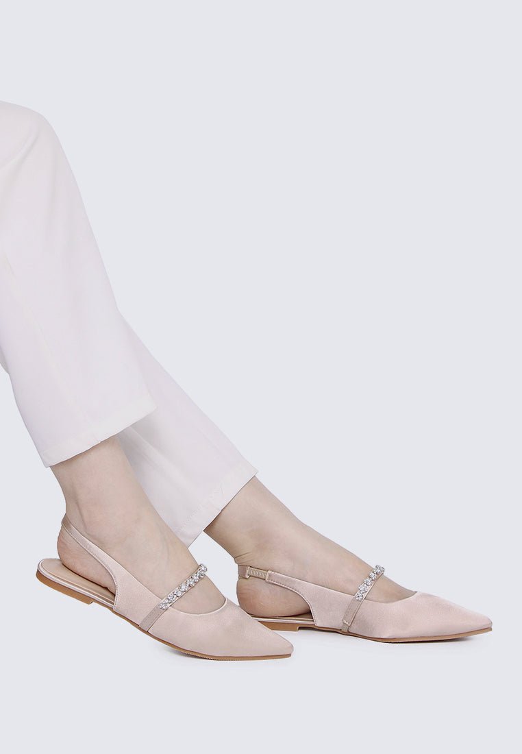 Carina Comfy Ballerina In Almond - myballerine