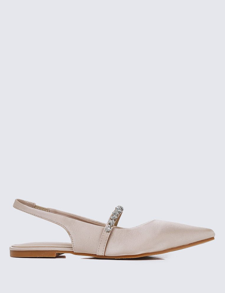 Carina Comfy Ballerina In Almond - myballerine