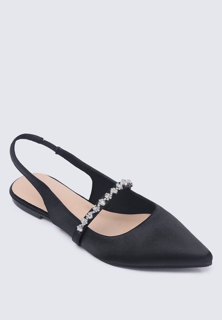 Carina Comfy Ballerina In Black - myballerine