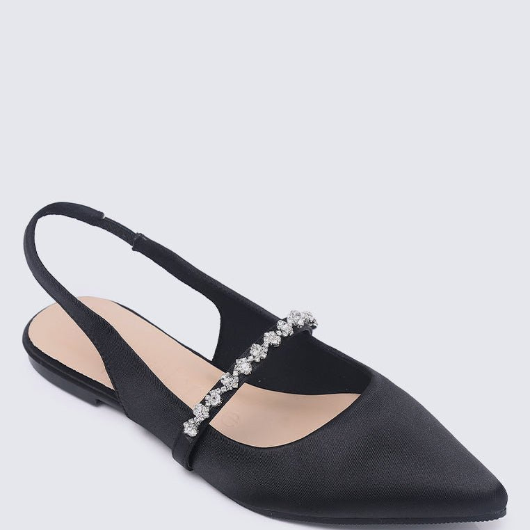 Carina Comfy Ballerina In Black - myballerine