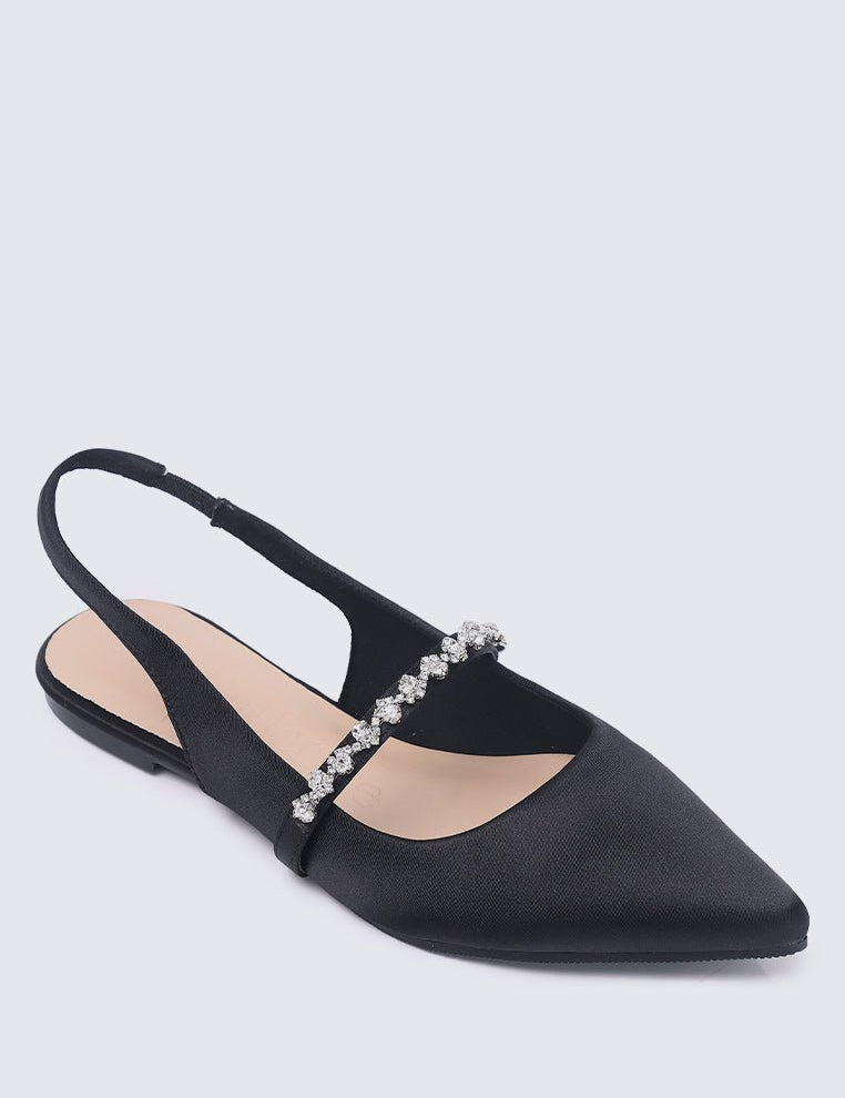 Carina Comfy Ballerina In Black - myballerine