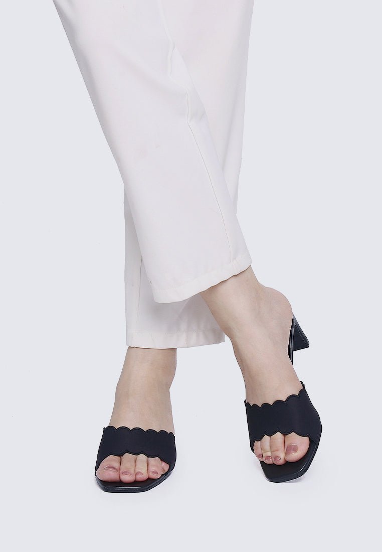 Carmen Comfy Heels In Black - myballerine