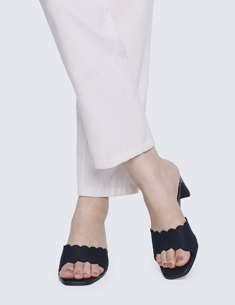 Carmen Comfy Heels In Black - myballerine